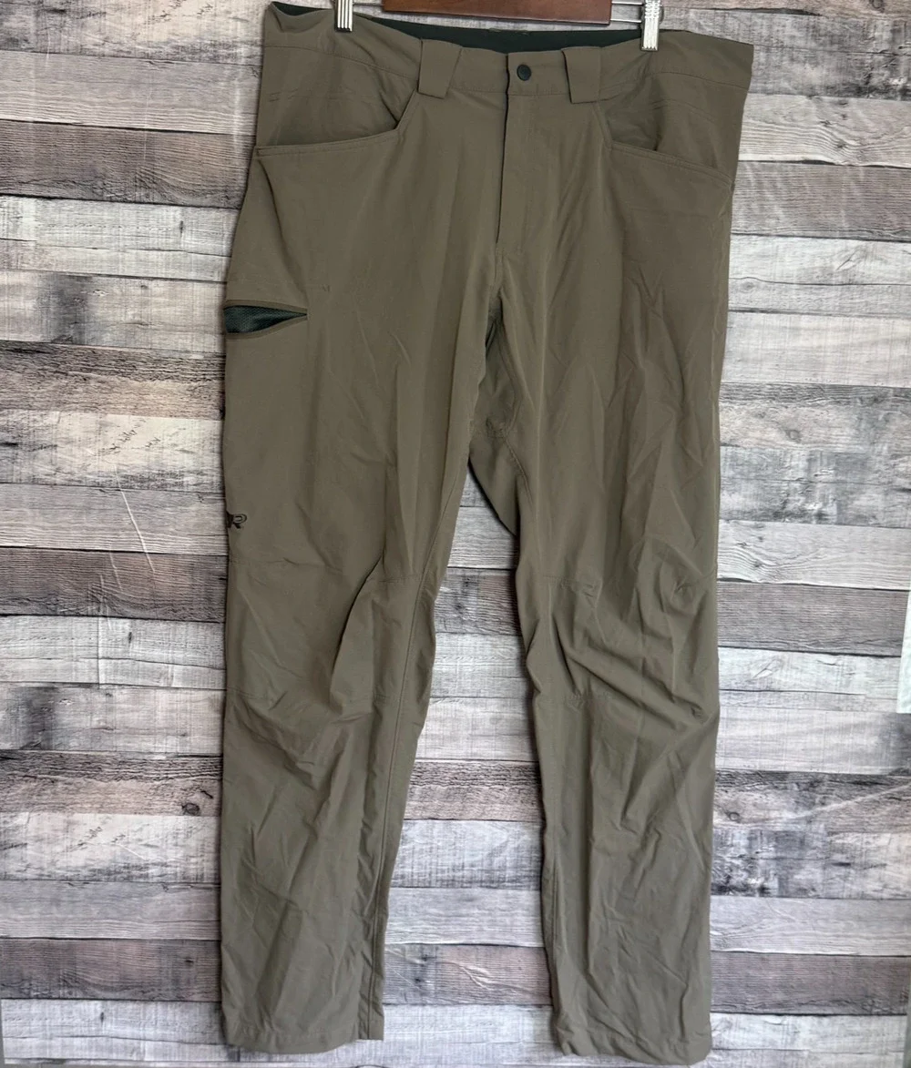 Outdoor Research Voodoo Pants Mens 38x34 Brown Gorpcore Hiking Outdoors